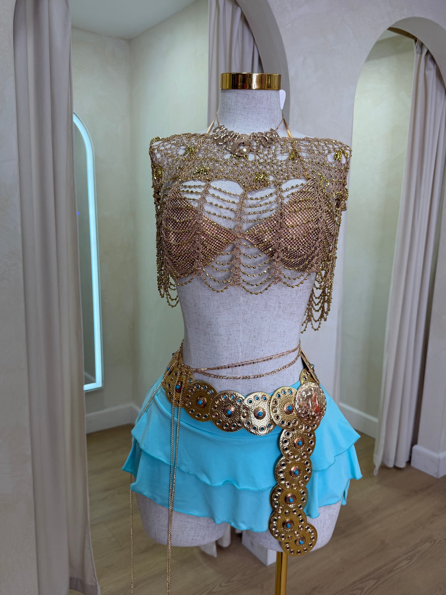 Gold Belt (Blue detail)