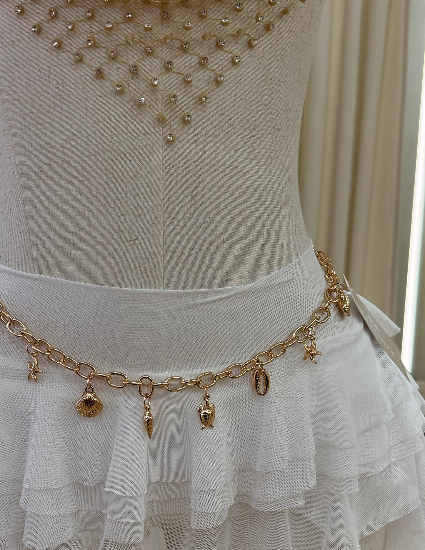 Sea Dangle Bling Belt