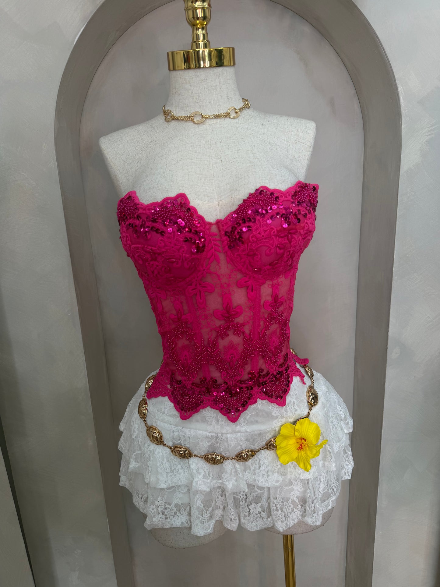 KG Corset Royal Fushia