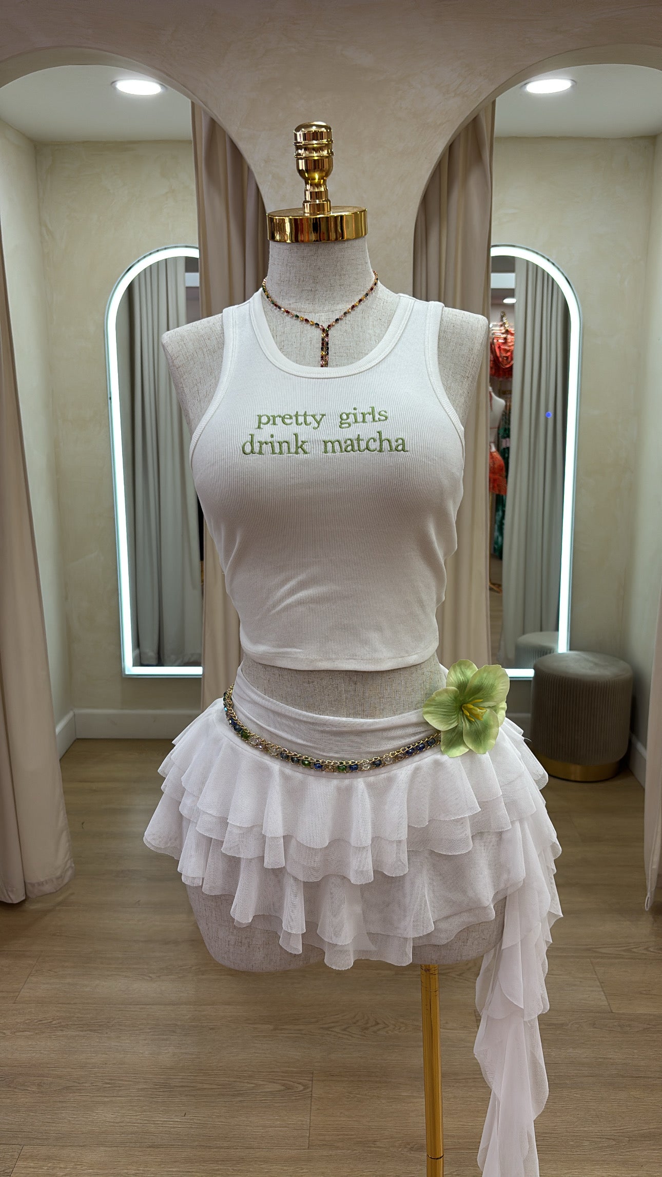 Pretty Girls Drink Matcha Tank