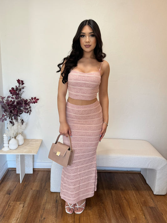 Catherine Maxi skirt Set