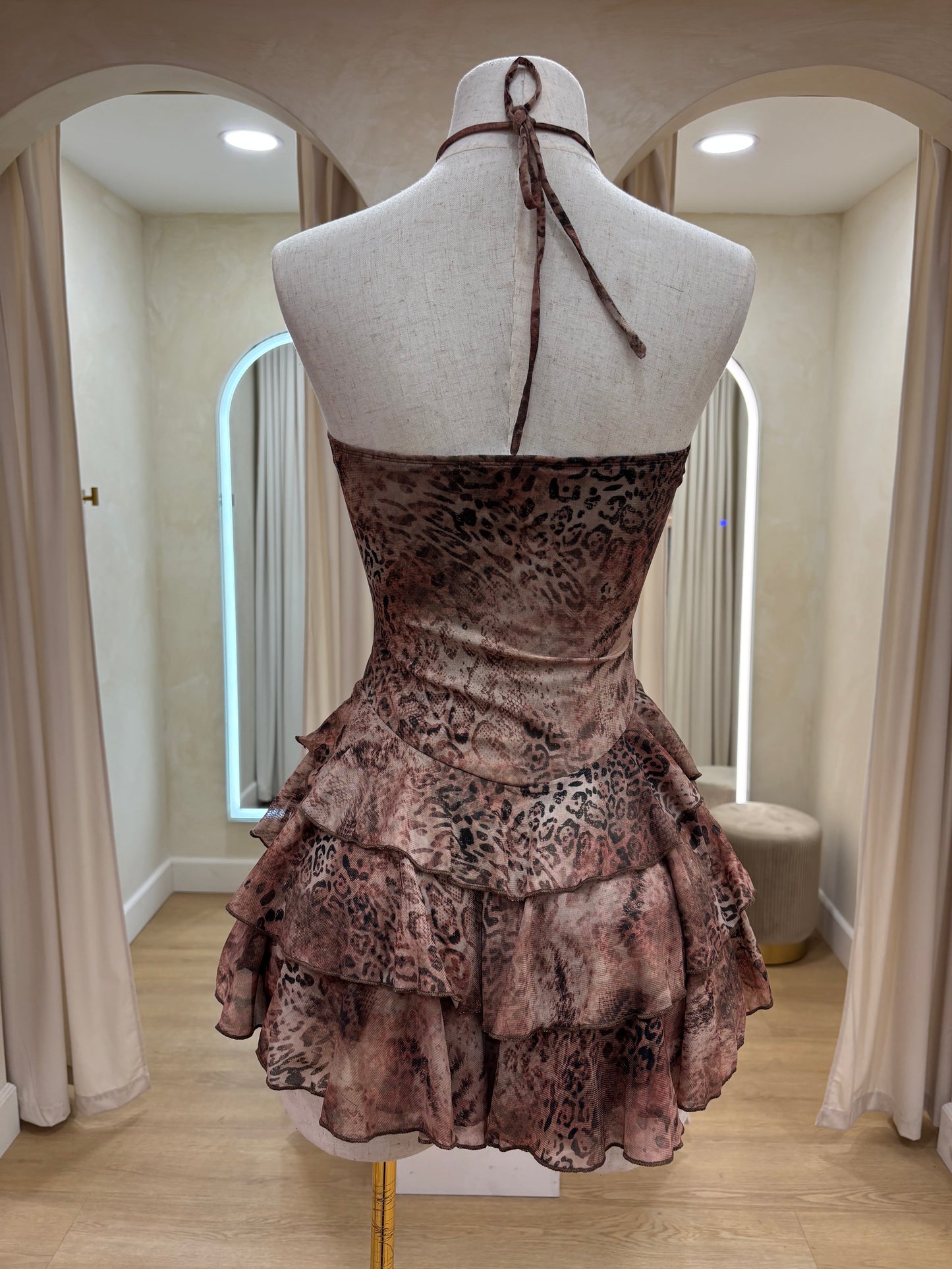 Melissa Leopard Dress