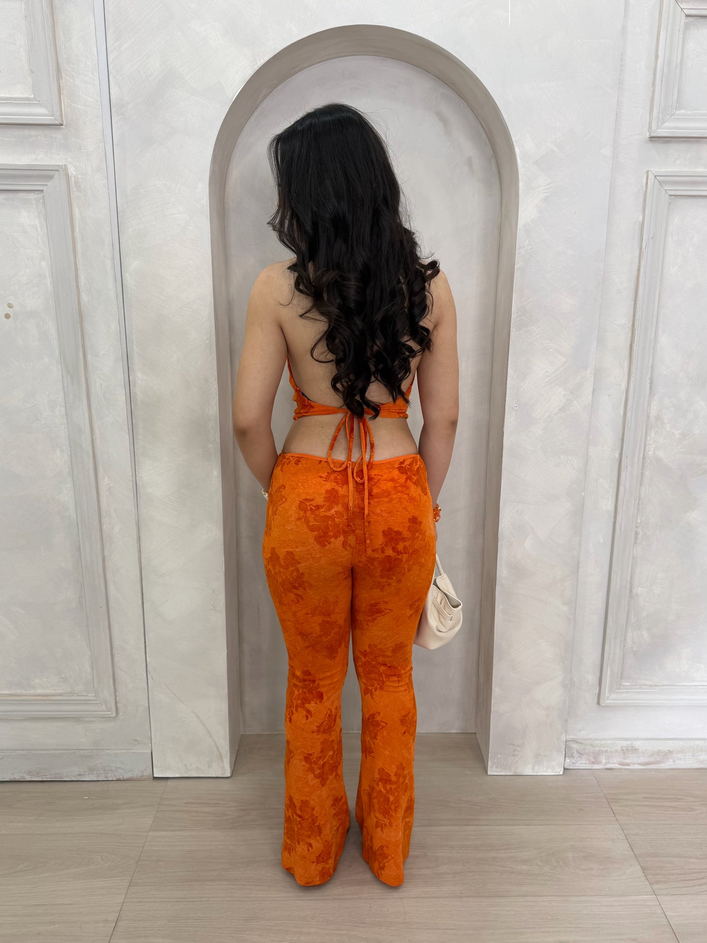 Giselle Pant Set (Orange)