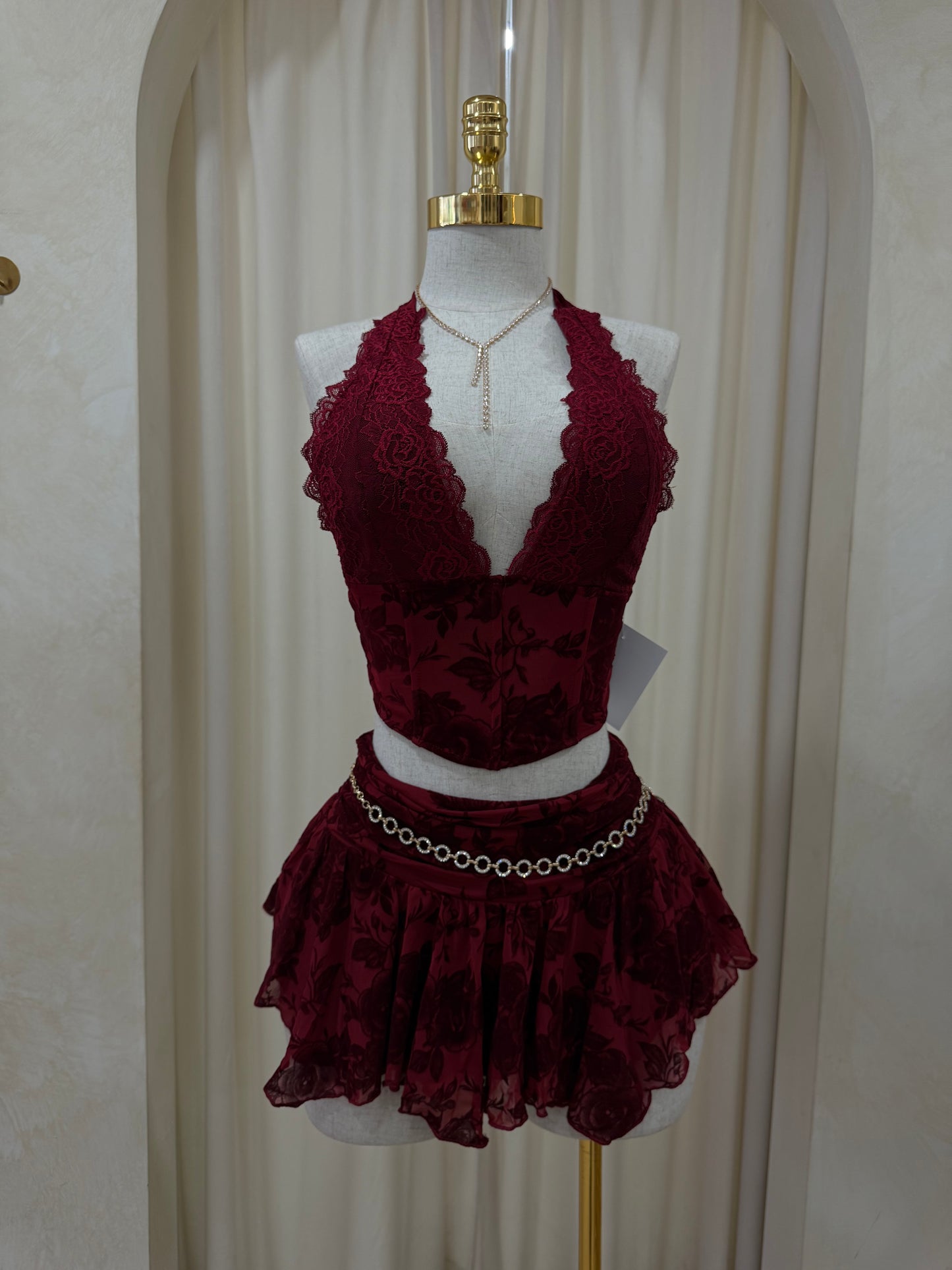 Karina skirt set