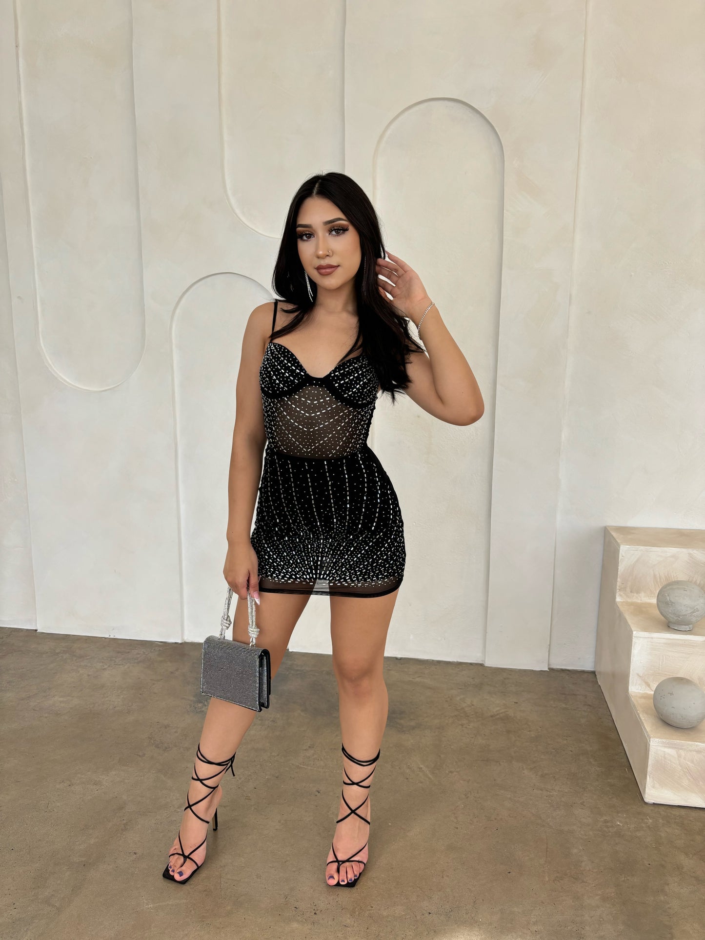 She’s the Moment Bling Dress (Black)