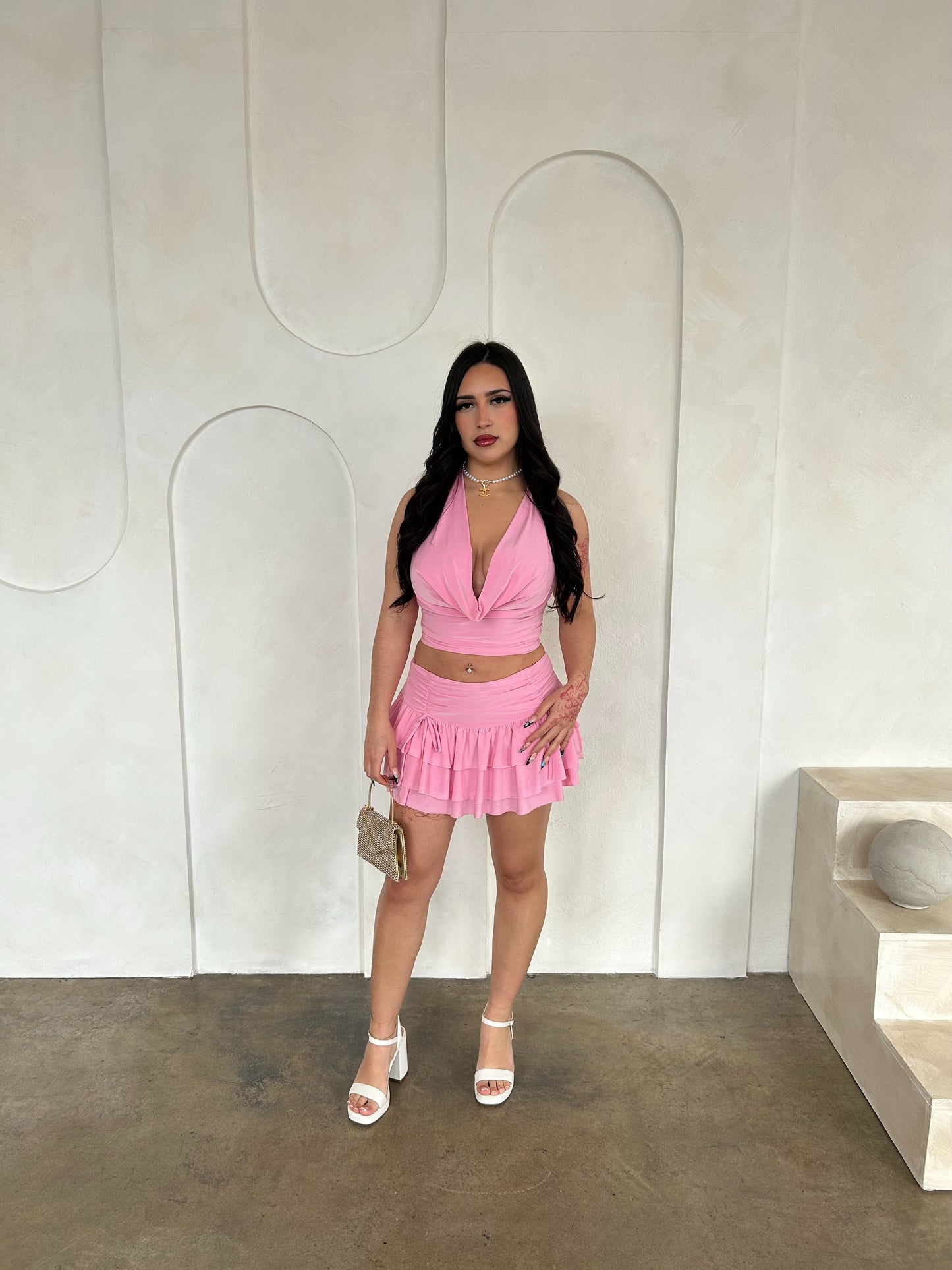 Tania set (pink)