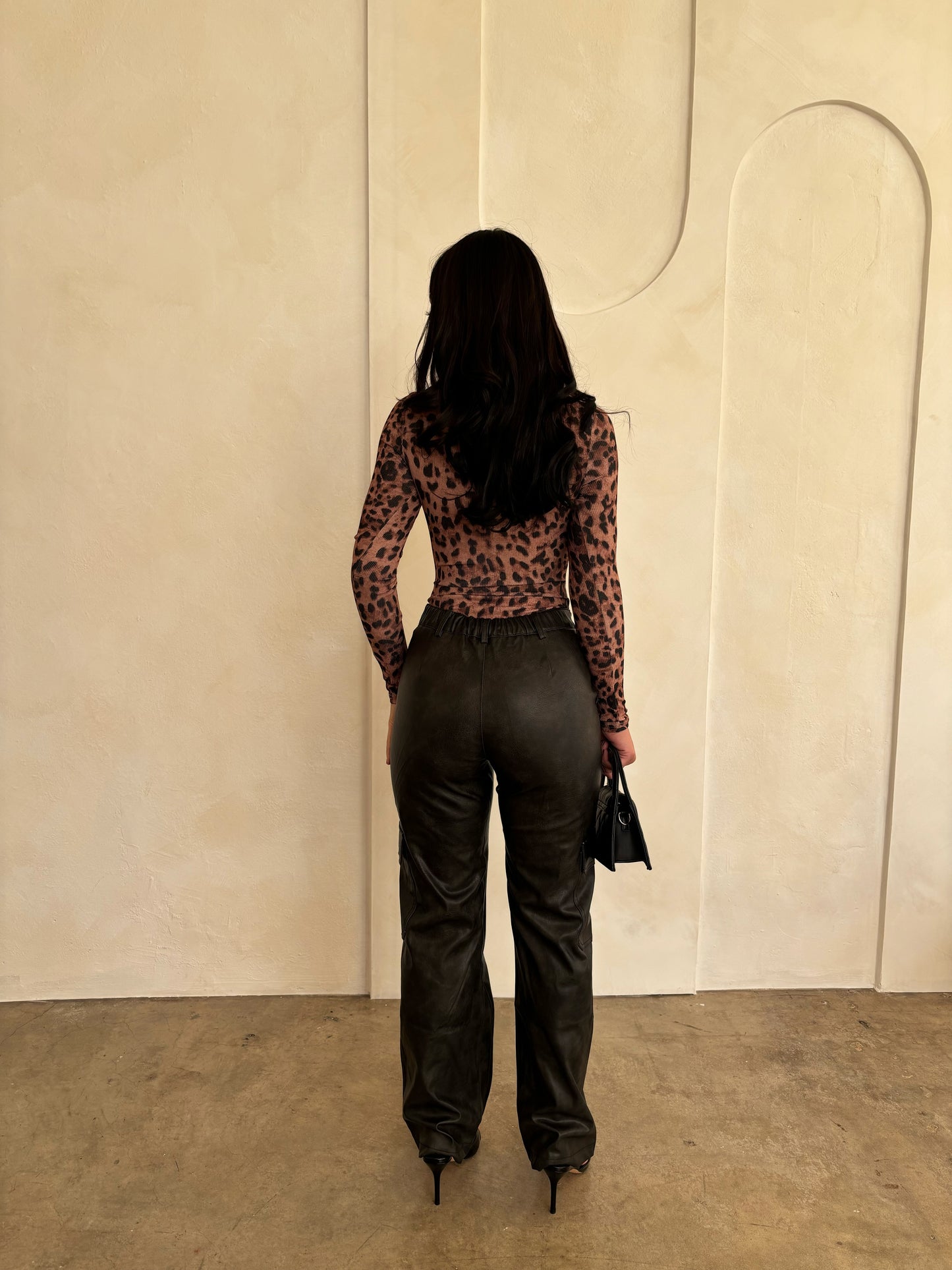 Sarah Leather Cargos