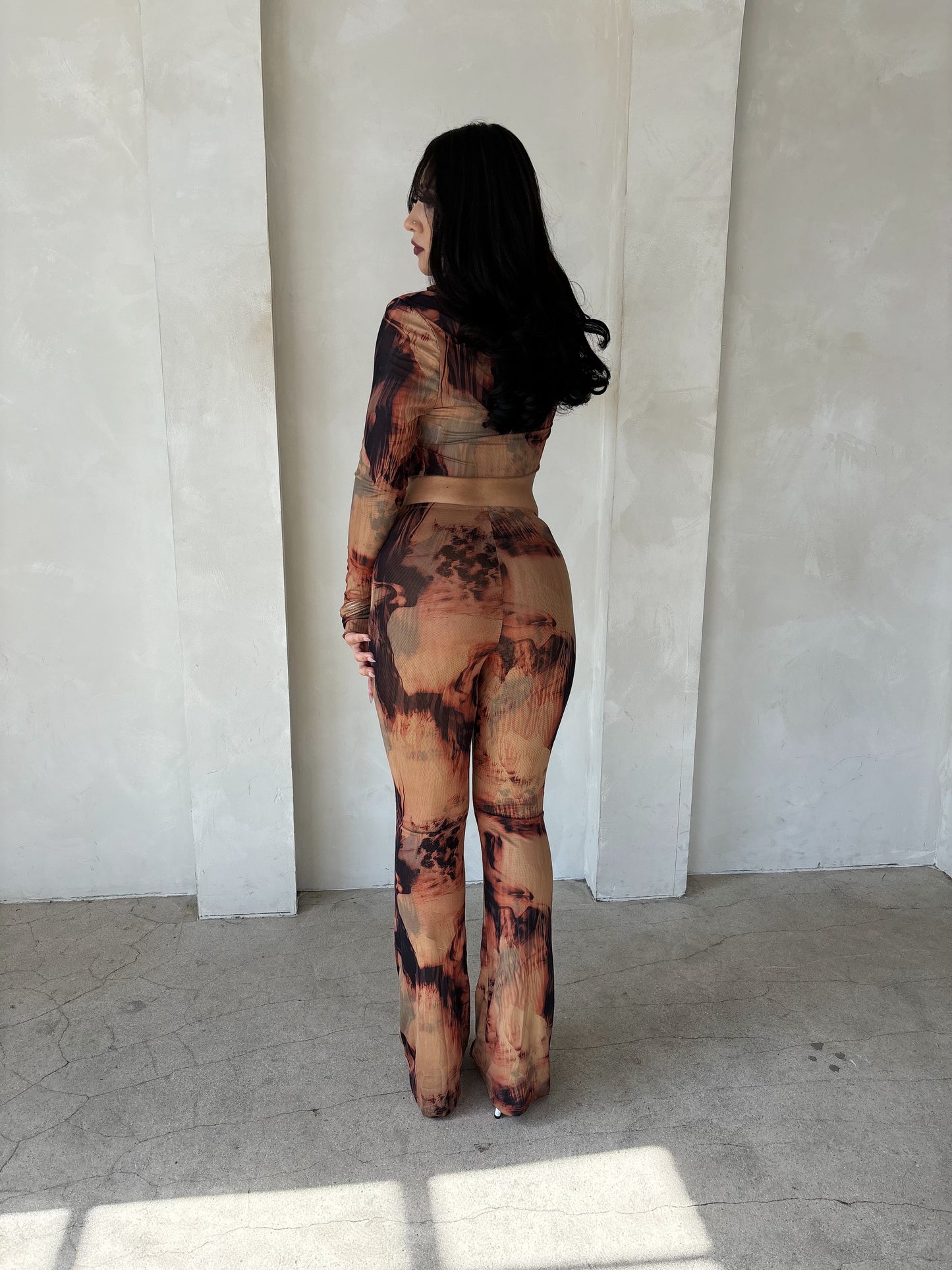 Maribela Marble Set (Brown)