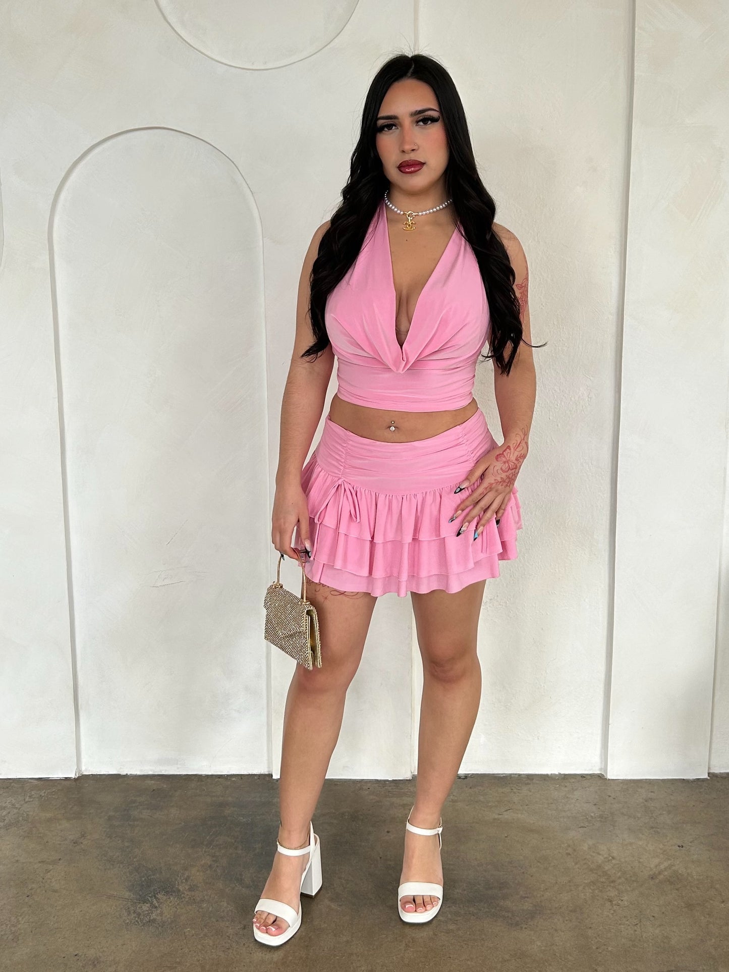 Tania set (pink)