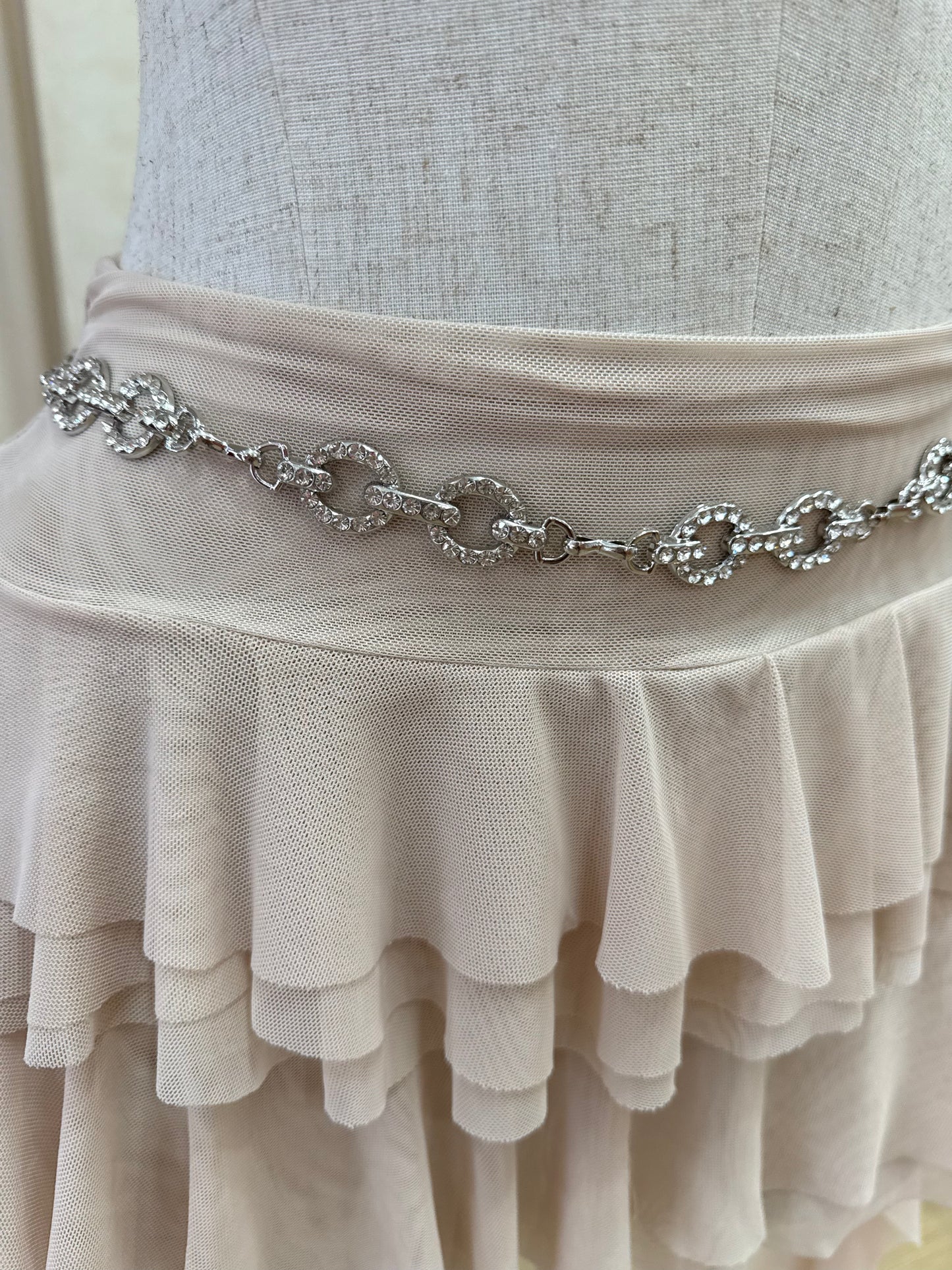 Circle Bling Belt
