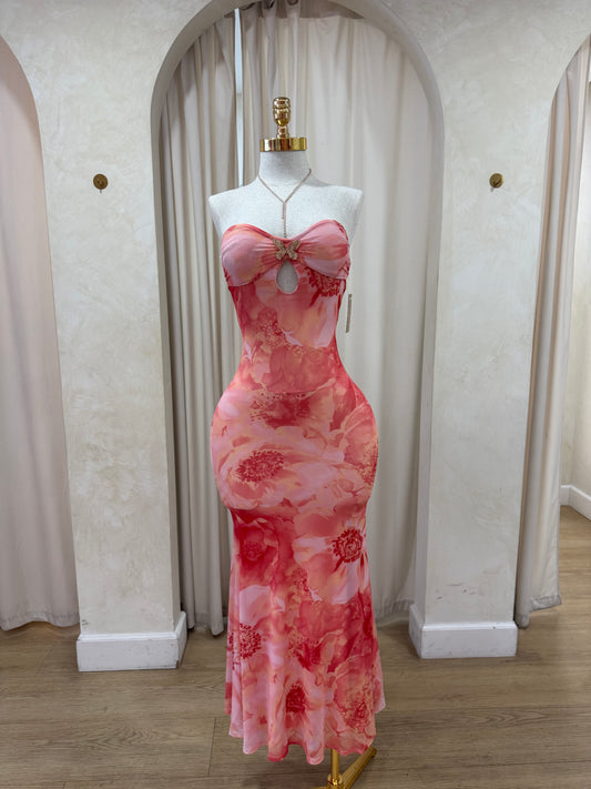 Butterfly tropi dress