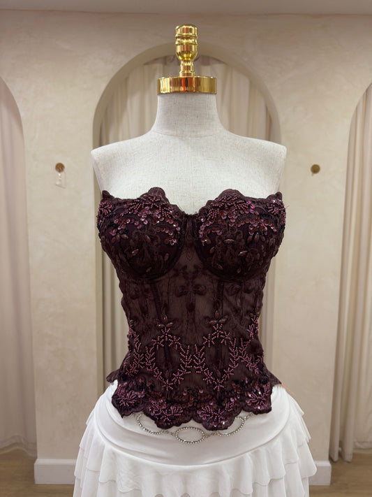 KG snatching corset (plum)