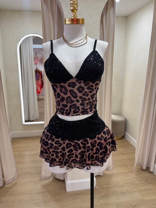 Sequin Cheetah Set