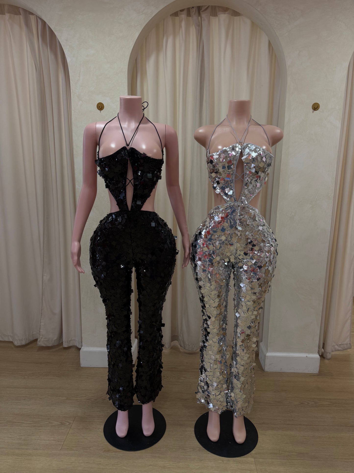 Eclipse Sequin Jumpsuit