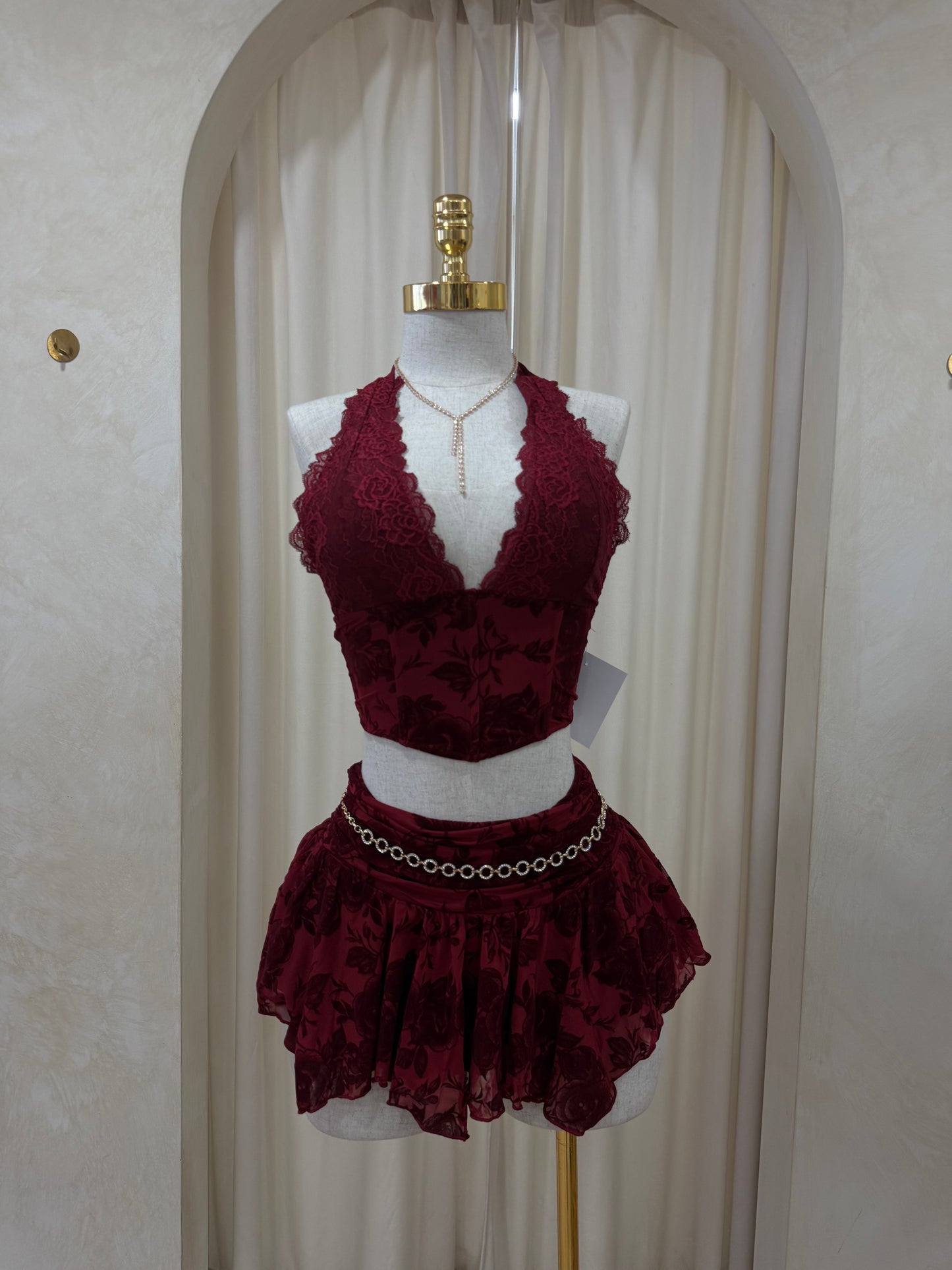 Karina skirt set