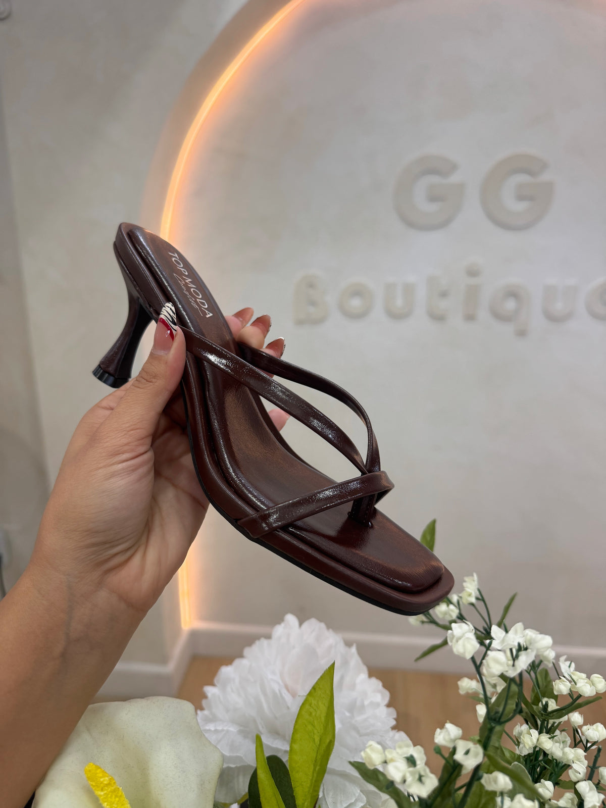 MELINDA KITTEN HEELS (CHOCOLATE)