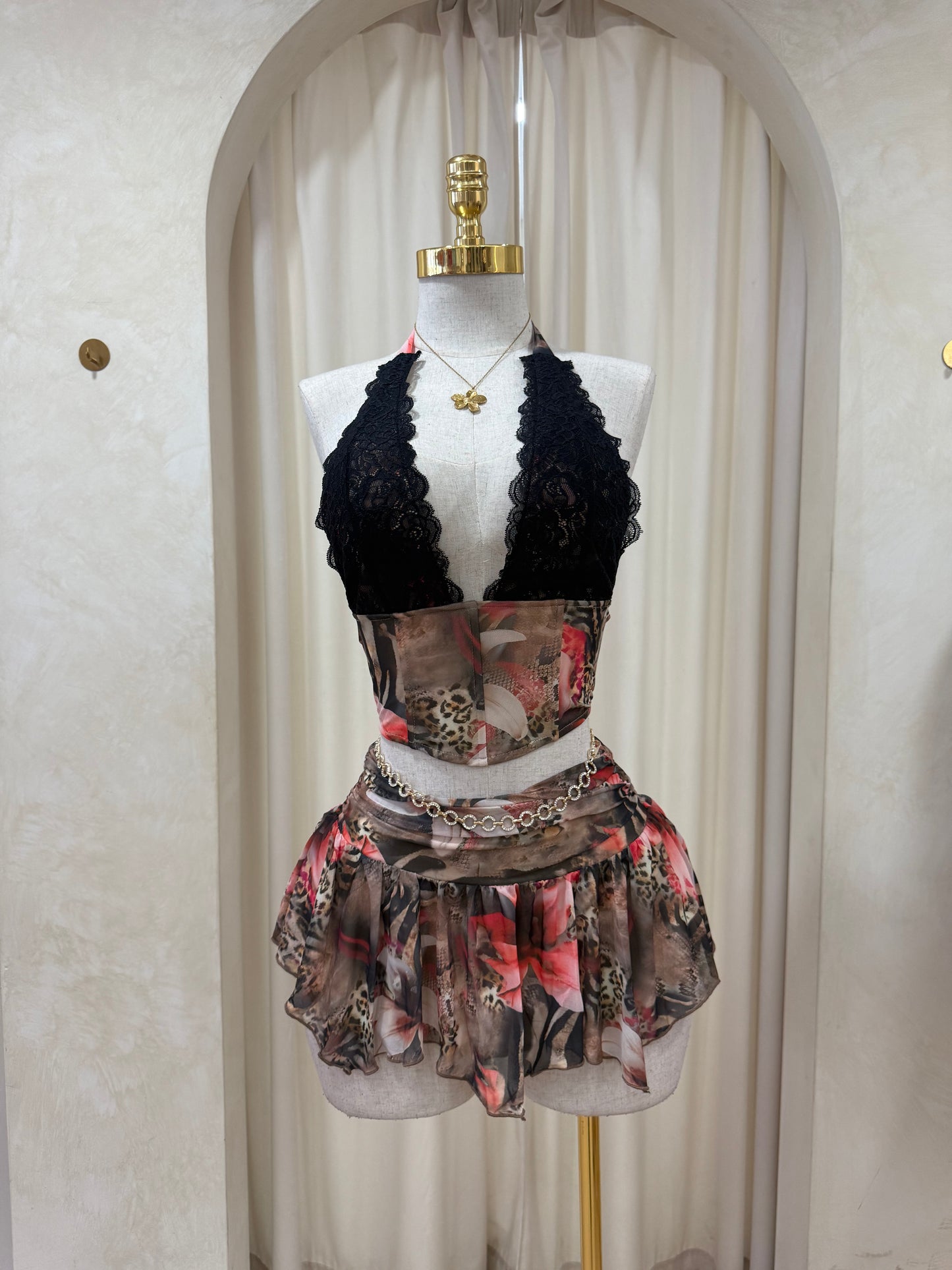 Janet skirt set