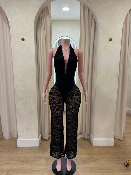 Lace jumpsuit