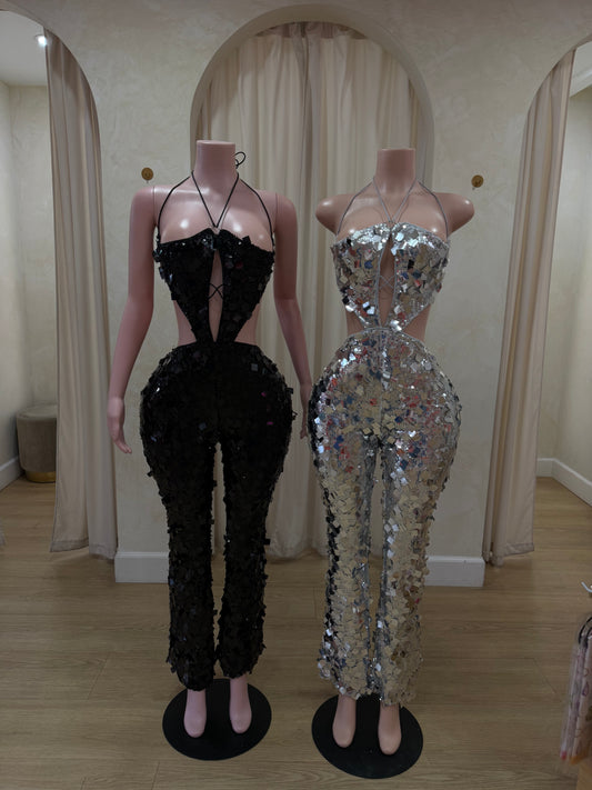 Eclipse Sequin Jumpsuit
