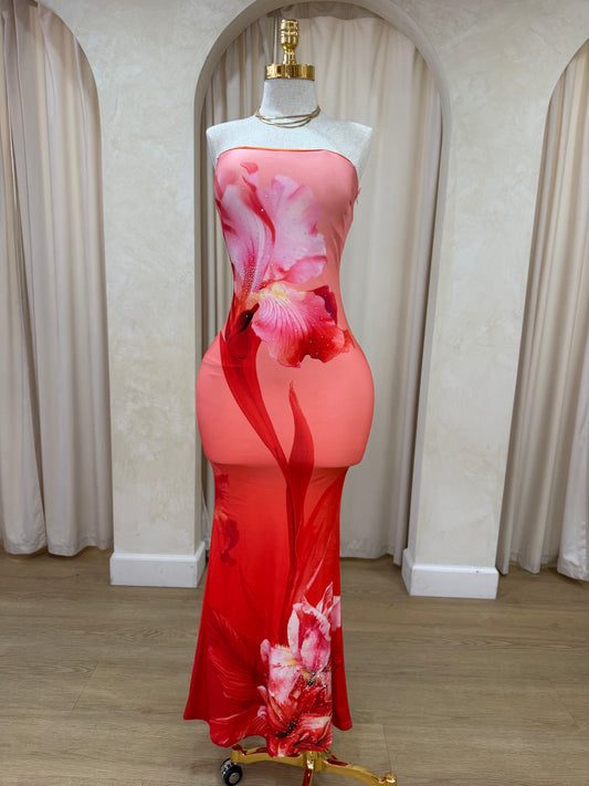 Bombshell maxi dress
