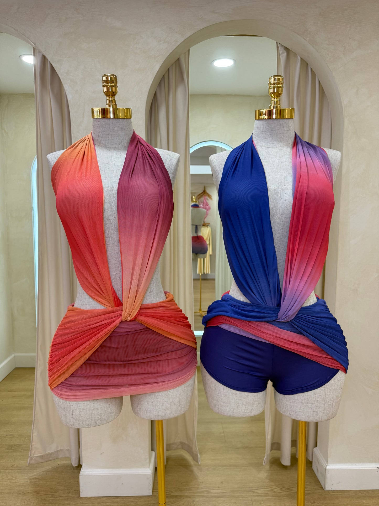 Coqueta Mini Dress (Built in Shorts)