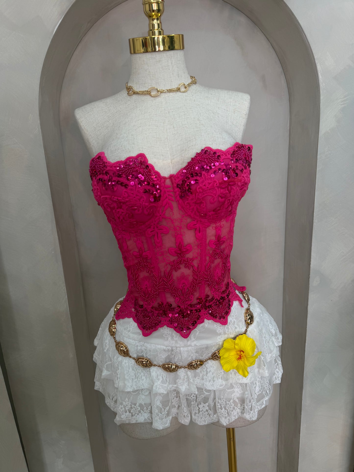 KG Corset Royal Fushia