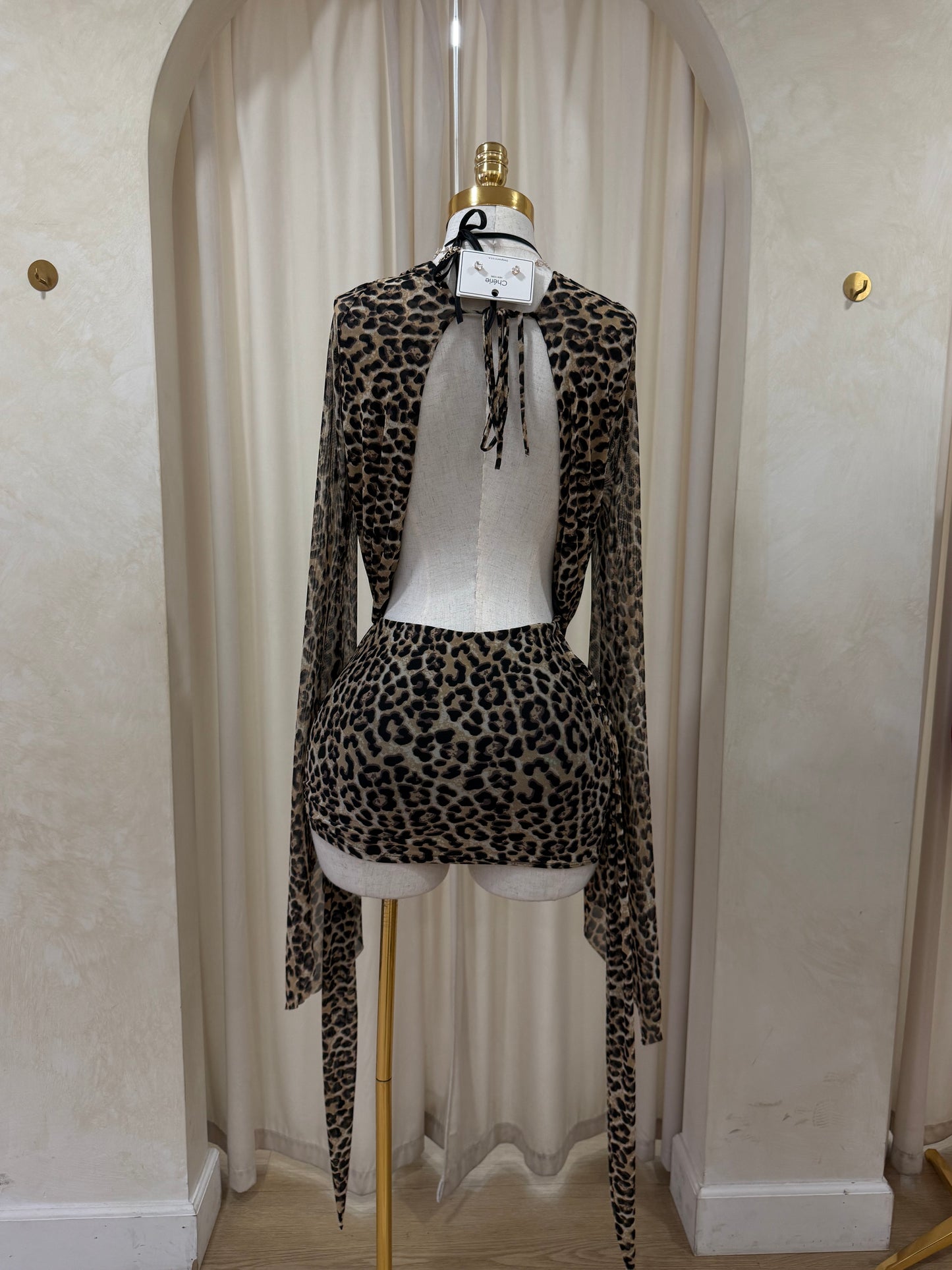 New baddie mesh dress