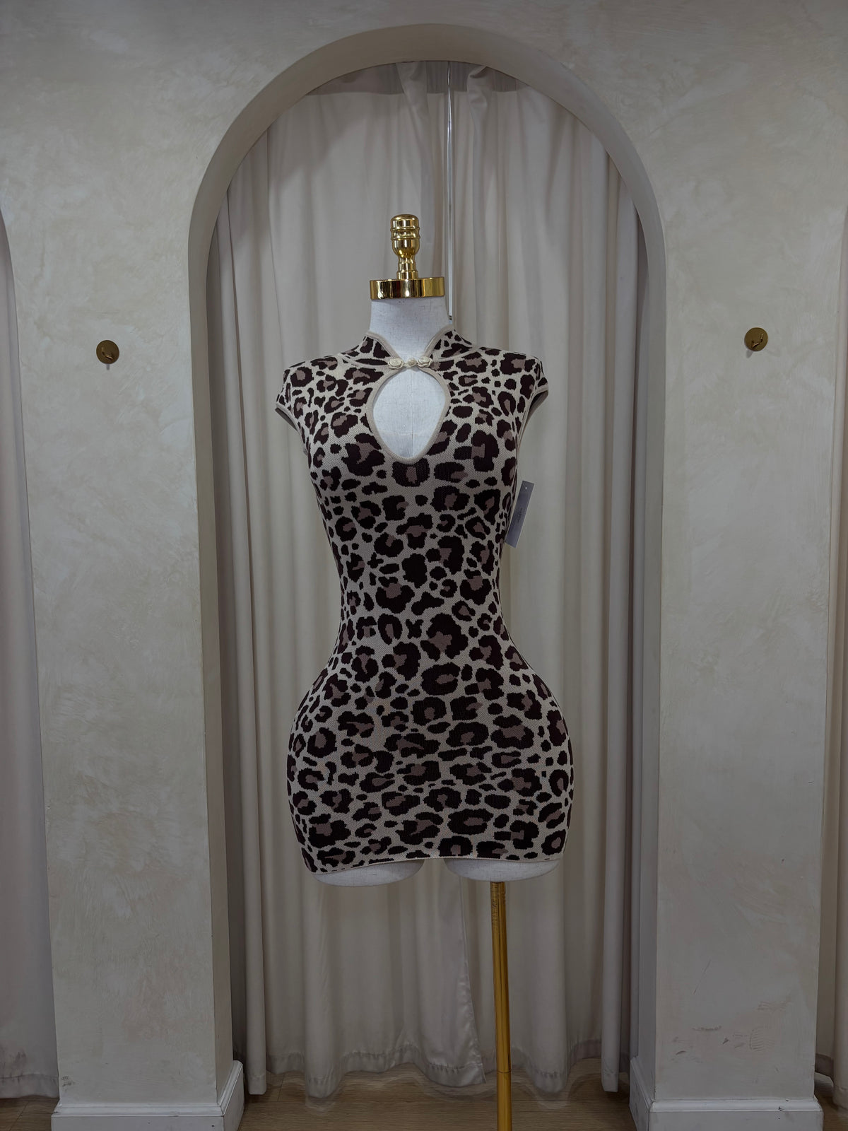 Cynthia cheetah dress