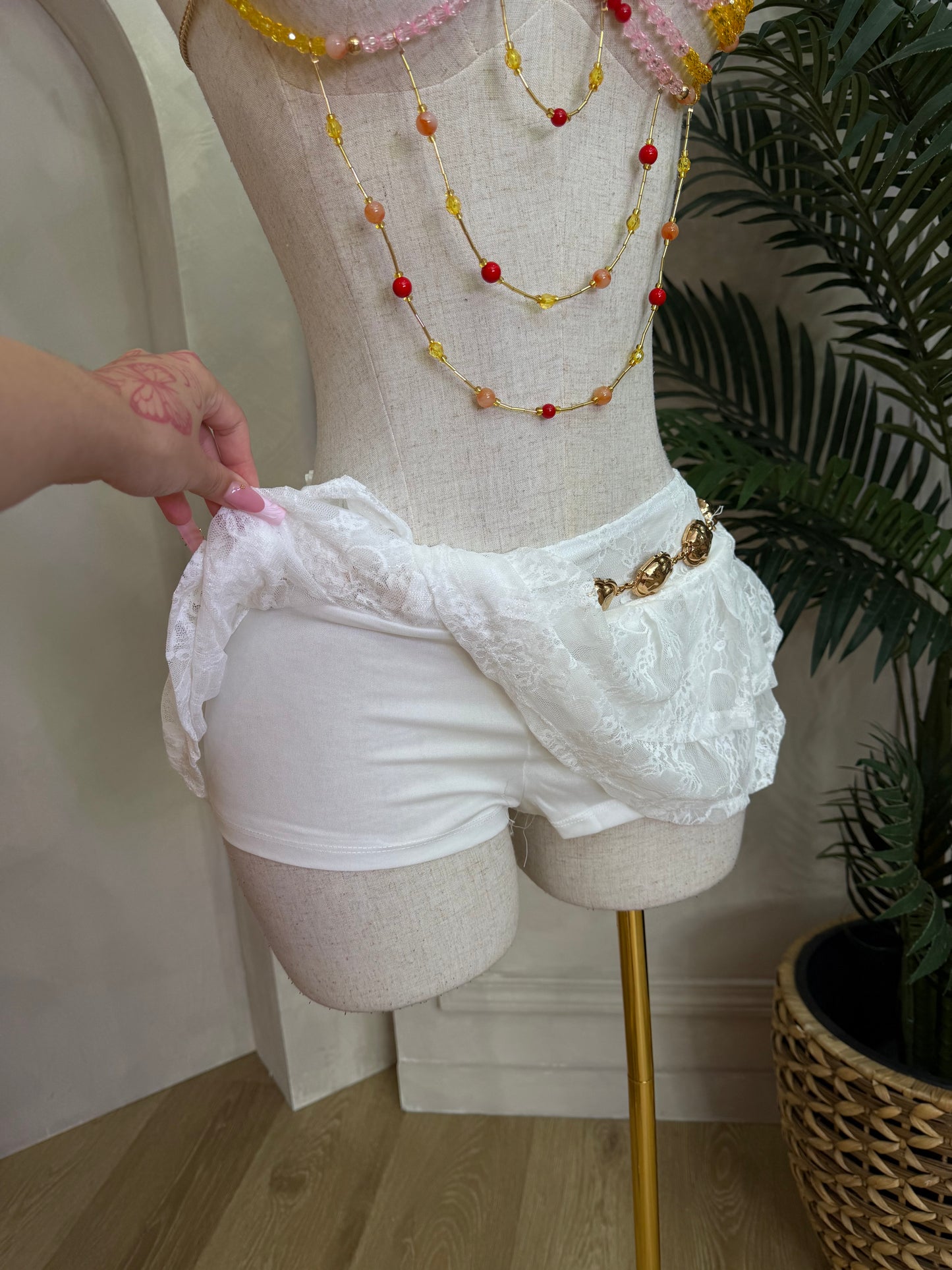 Lace Skirt ( Built in shorts)