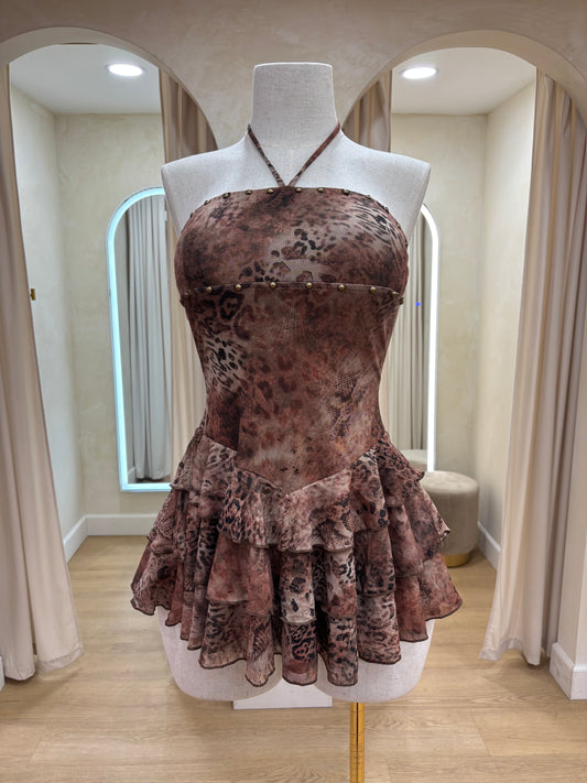 Melissa Leopard Dress