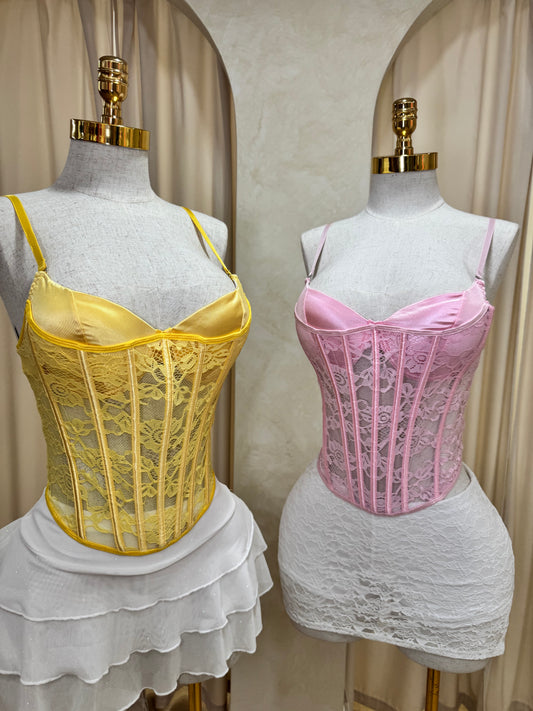 Snatching Lace Corset