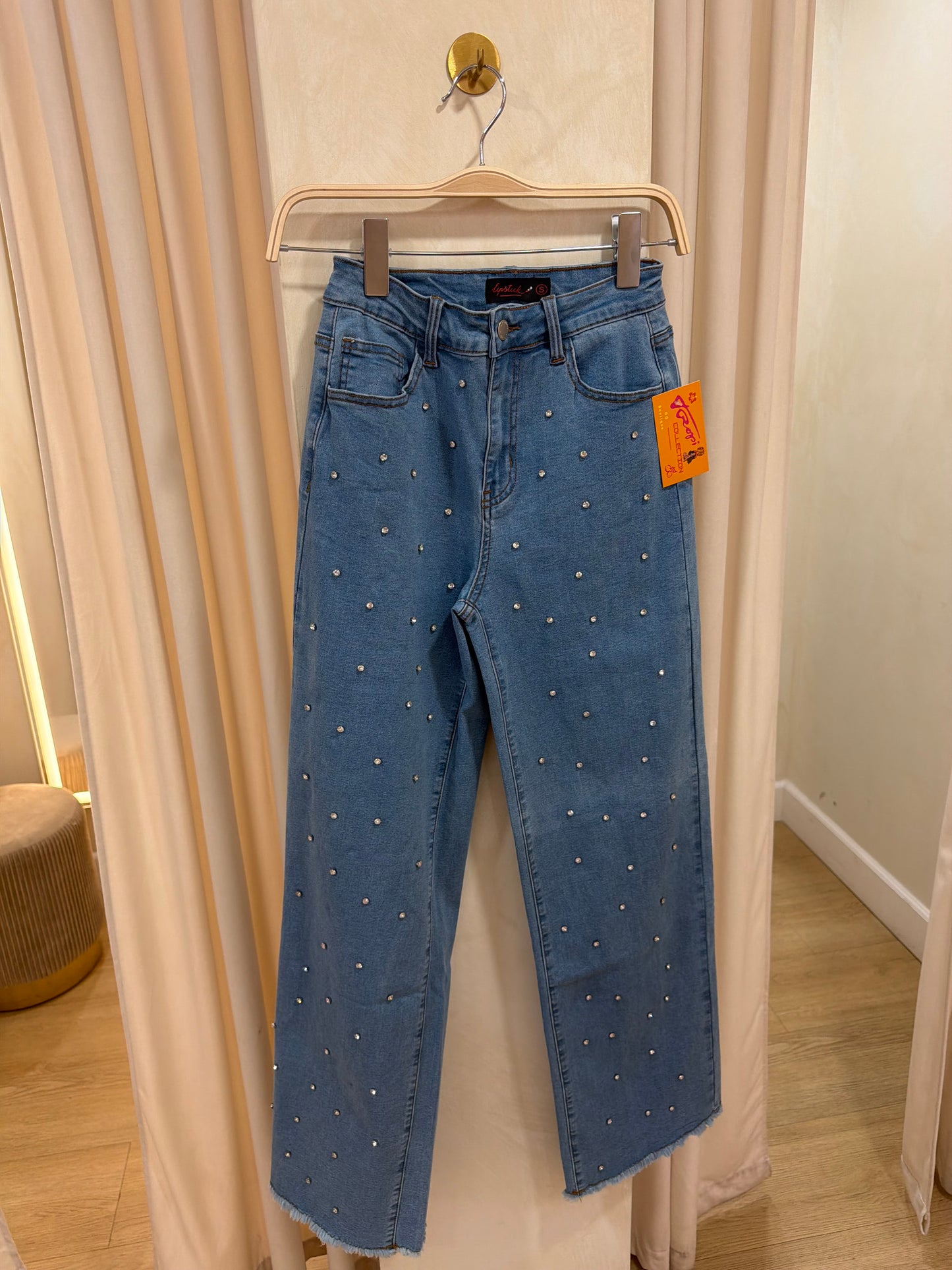Heart Bling Jeans