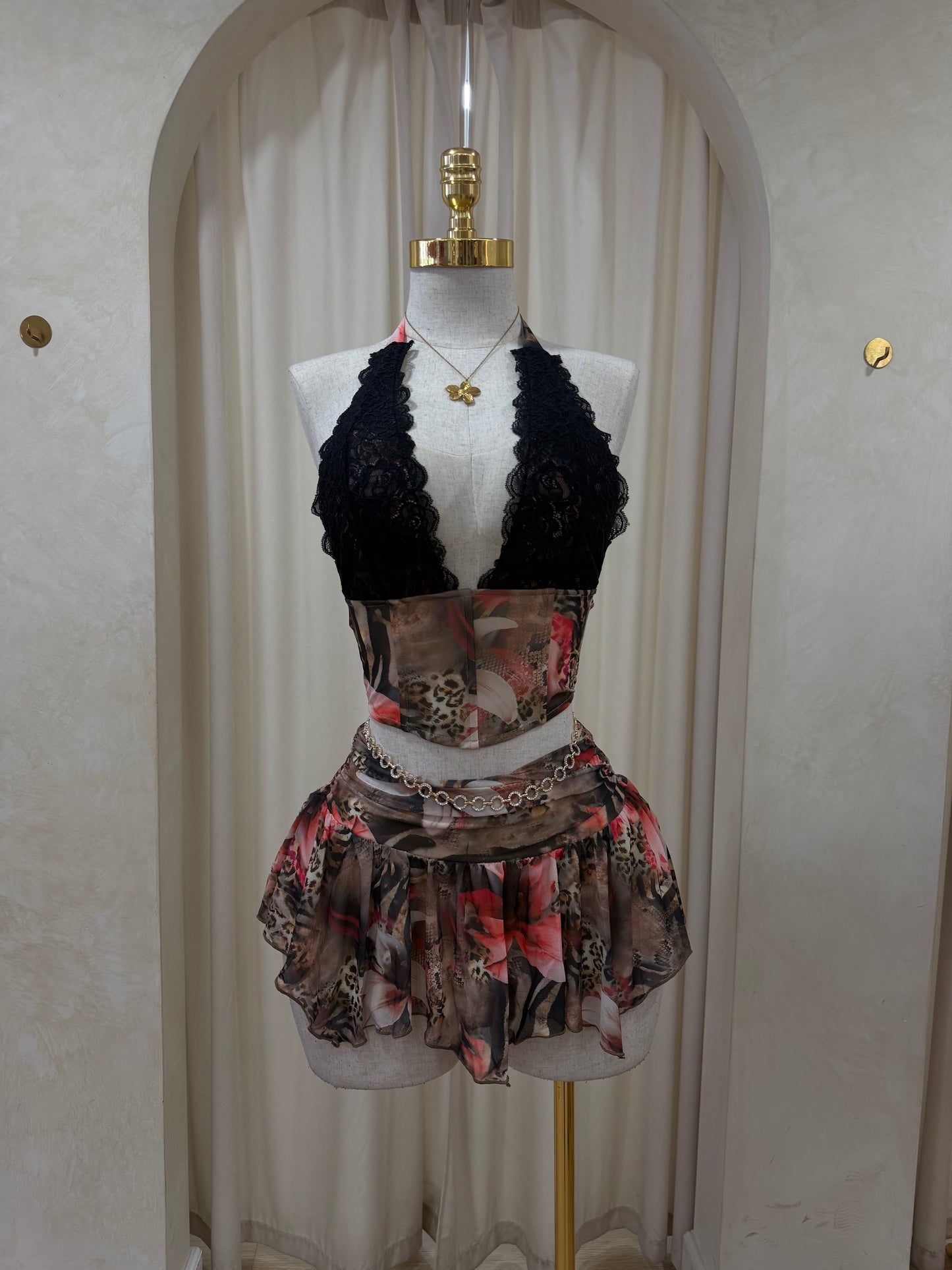 Janet skirt set