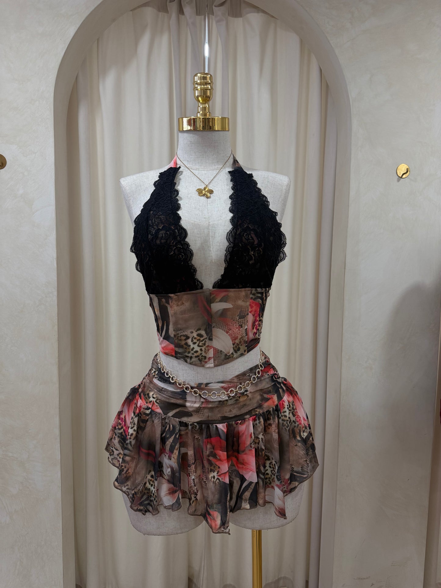 Janet skirt set