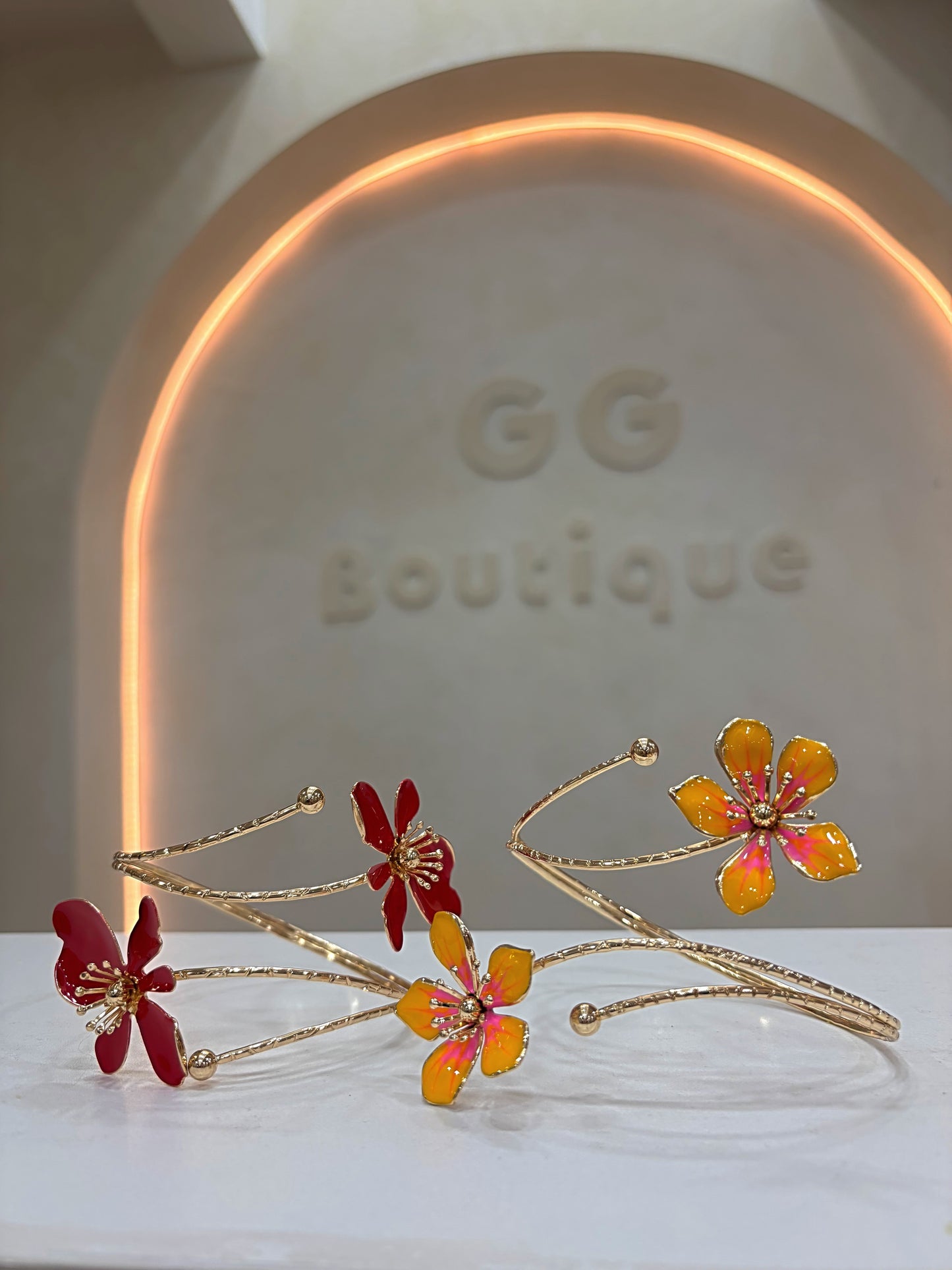 Flower cuffs