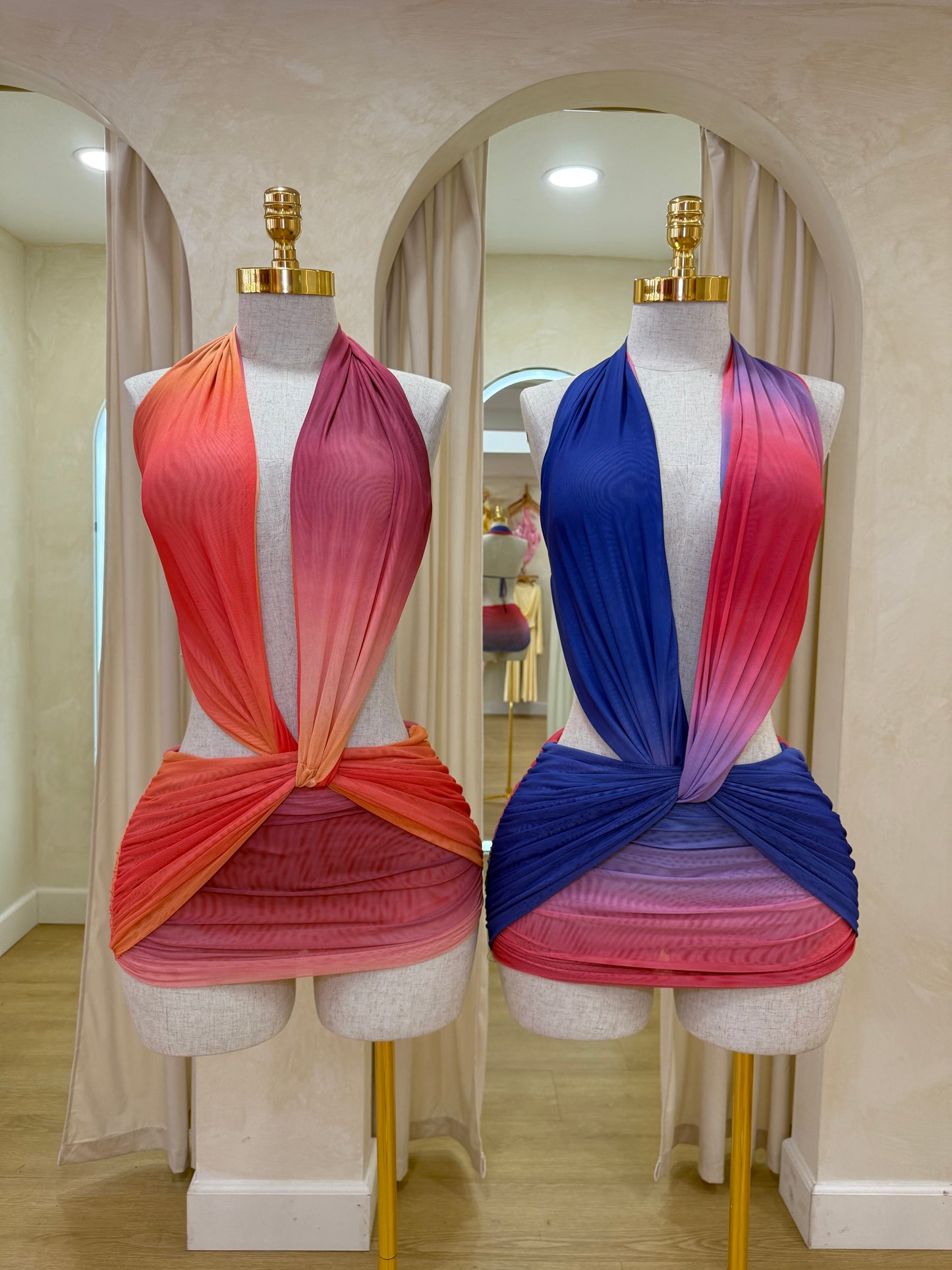 Coqueta Mini Dress (Built in Shorts)