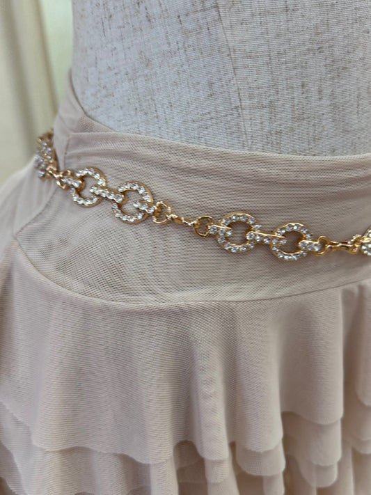 Circle Bling Belt