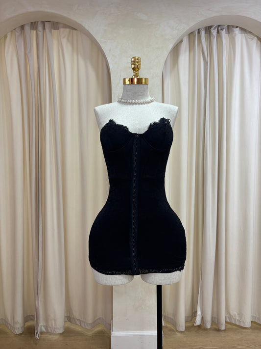 Lace corset dress