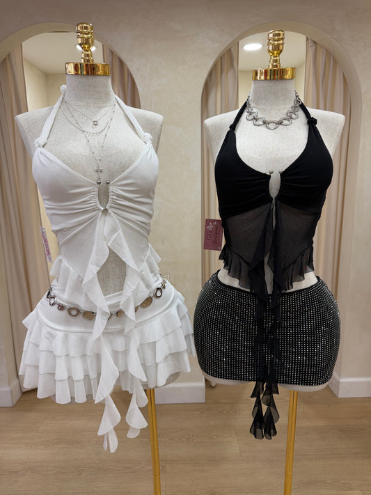 Jasmine Ruffle Top