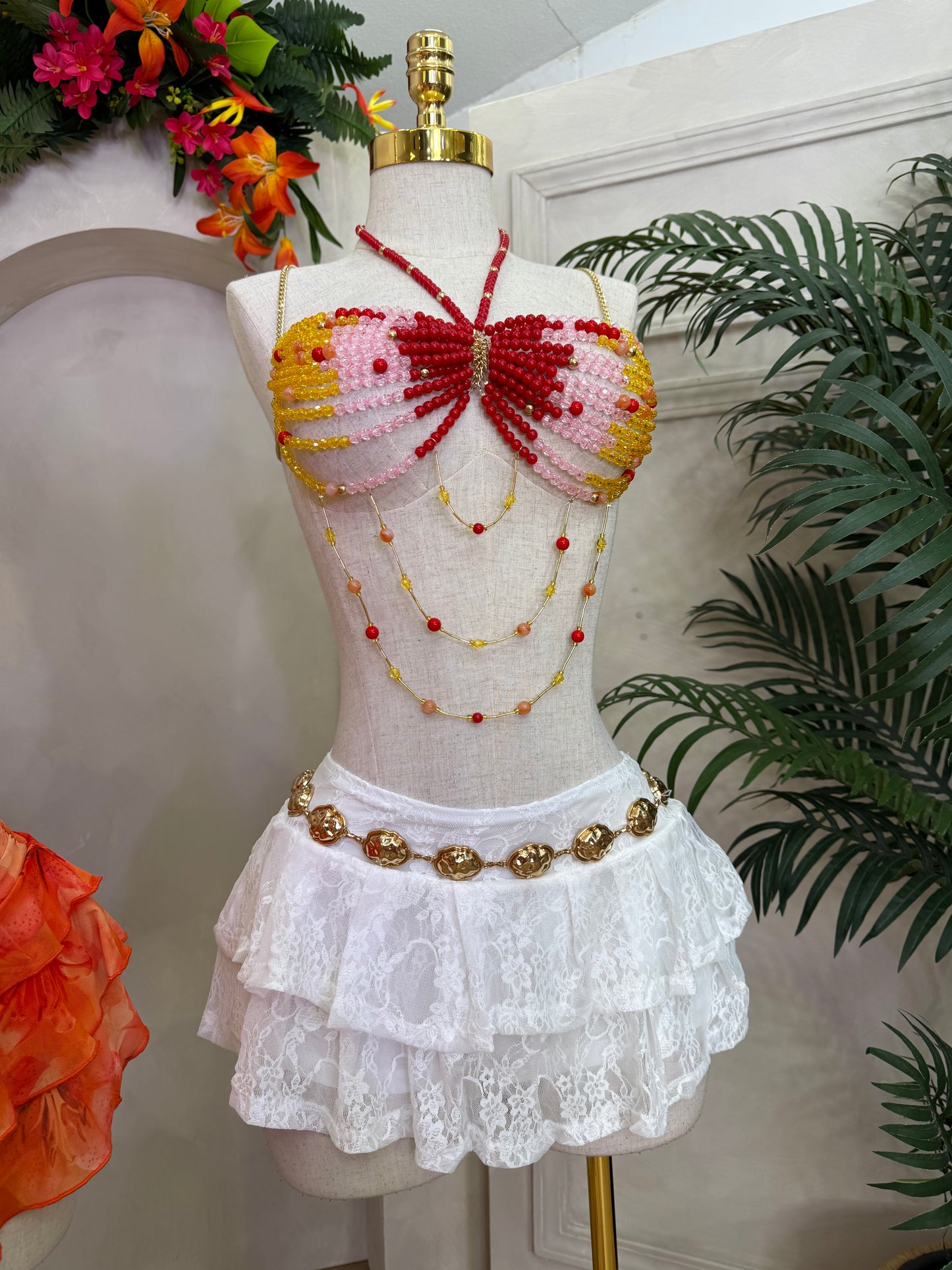 Lace Skirt ( Built in shorts)