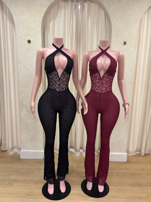 Dayanna lace jumpsuit