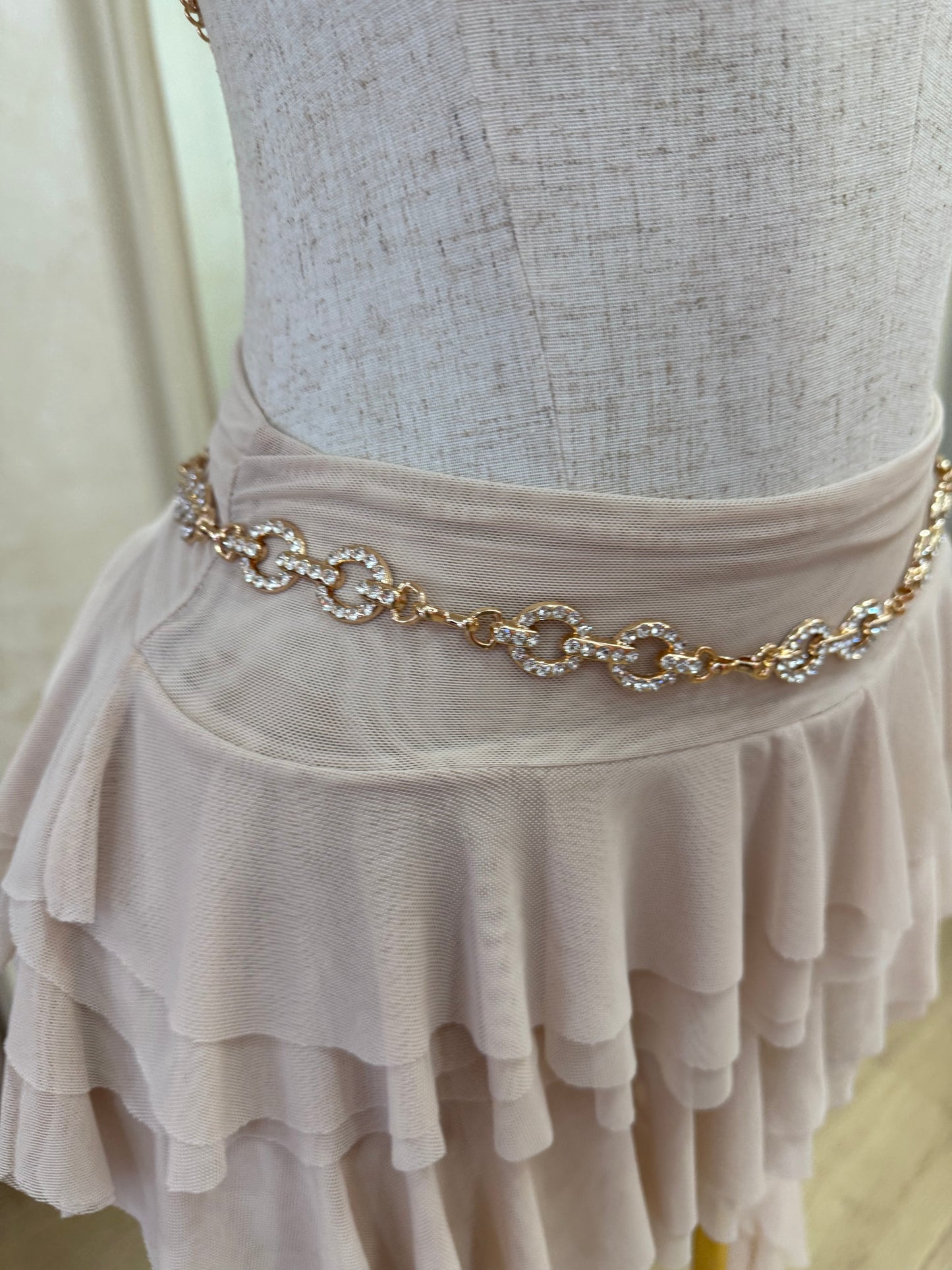 Circle Bling Belt