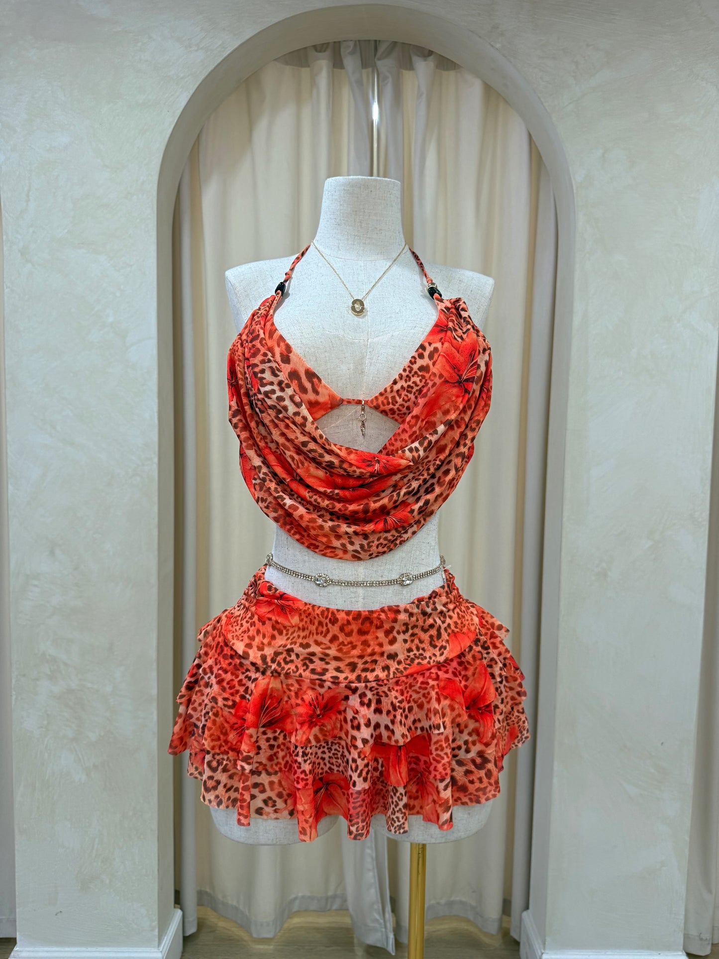 Provenza Cheetah Flower Set