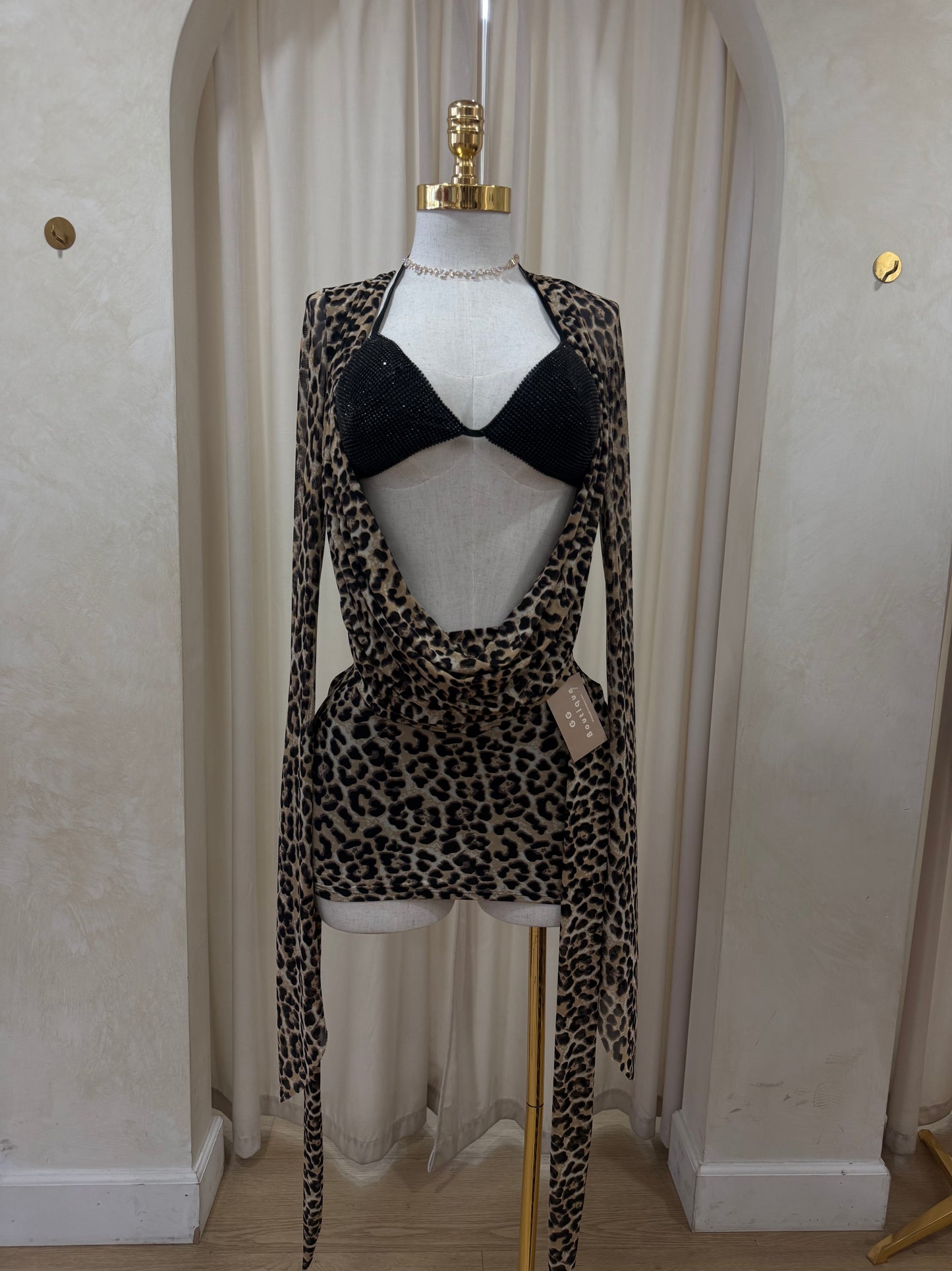 New baddie mesh dress