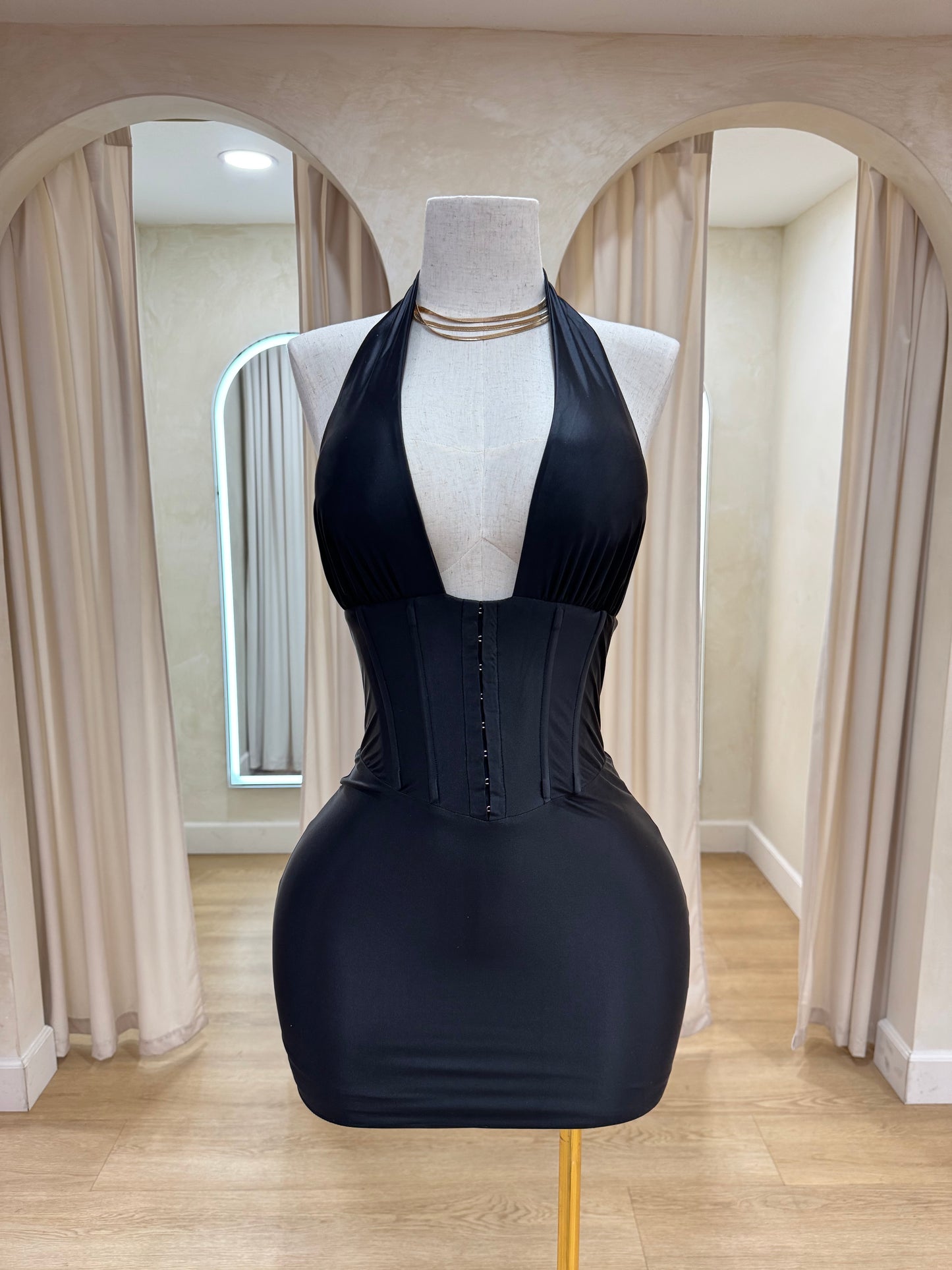 Val halter dress