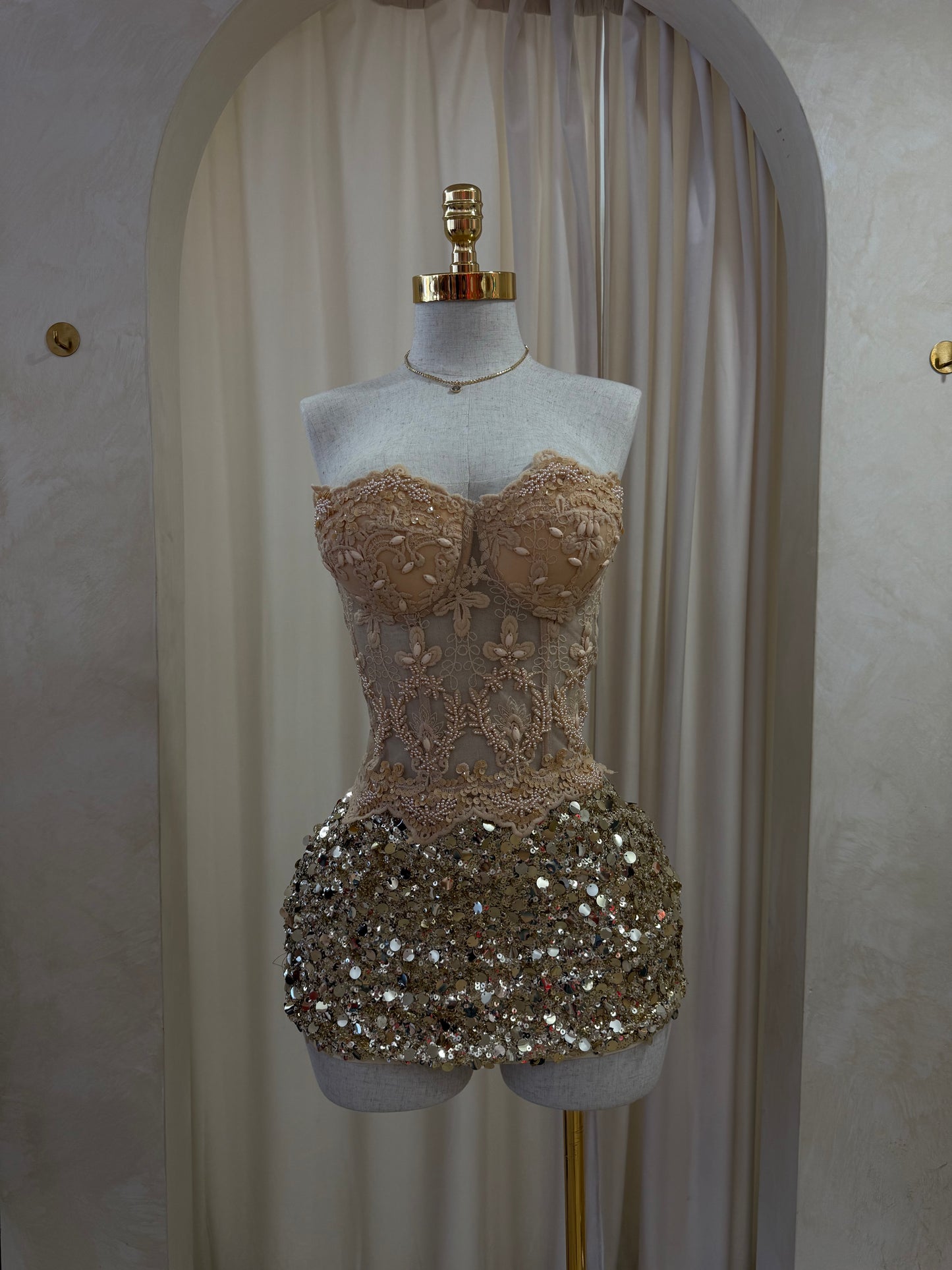 KG corset (nude)