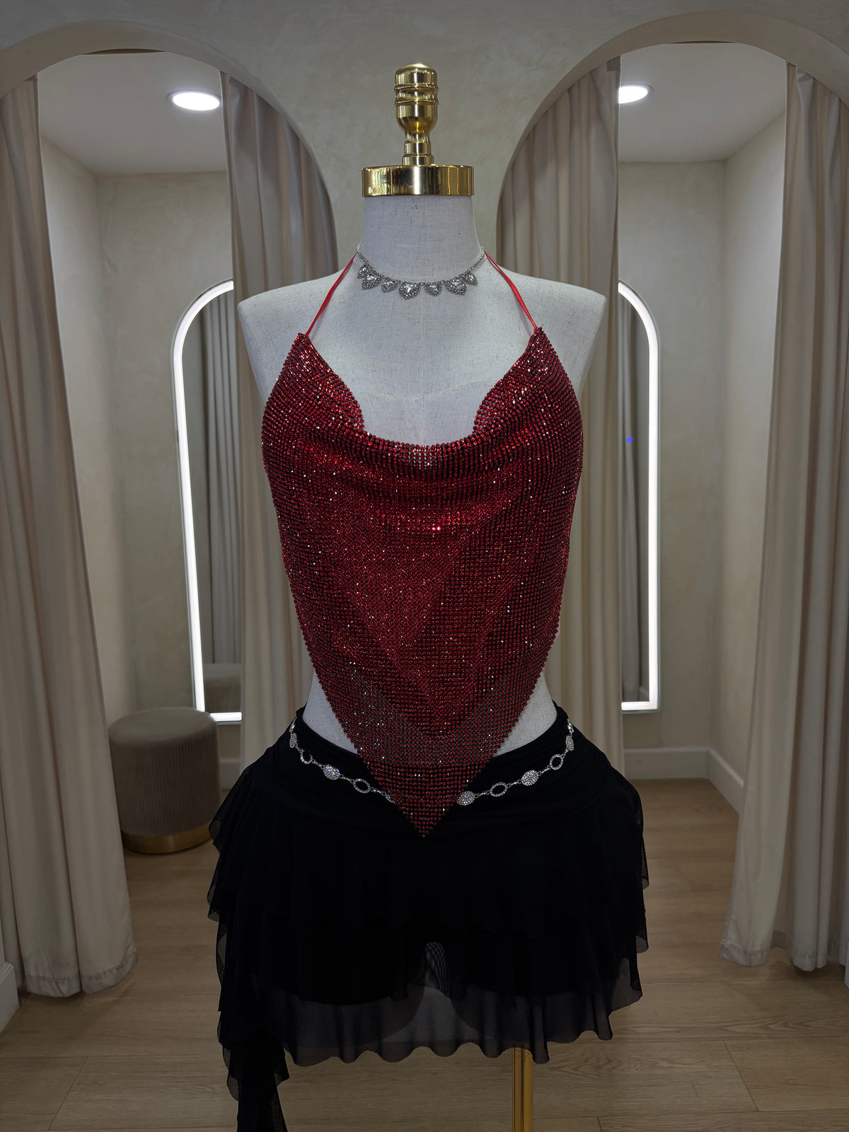 Cherry Red Top