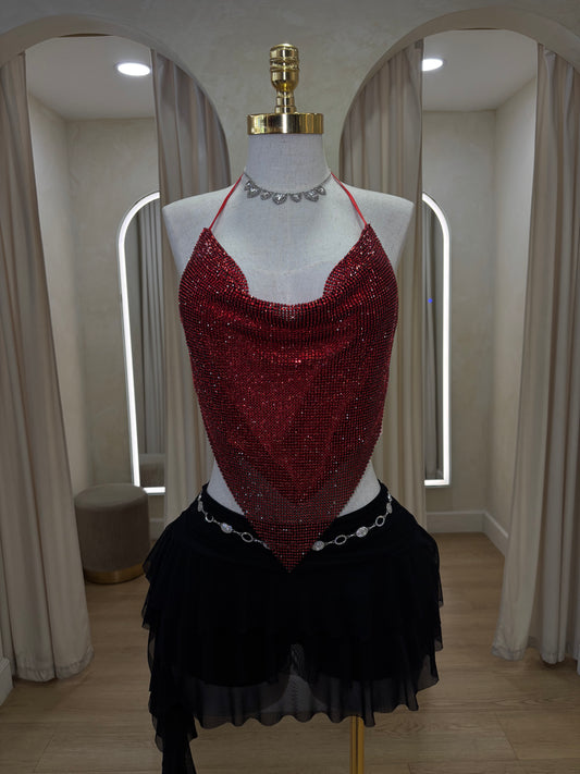 Cherry Red Top
