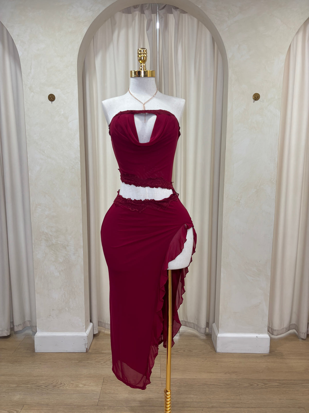Rosa midi dress