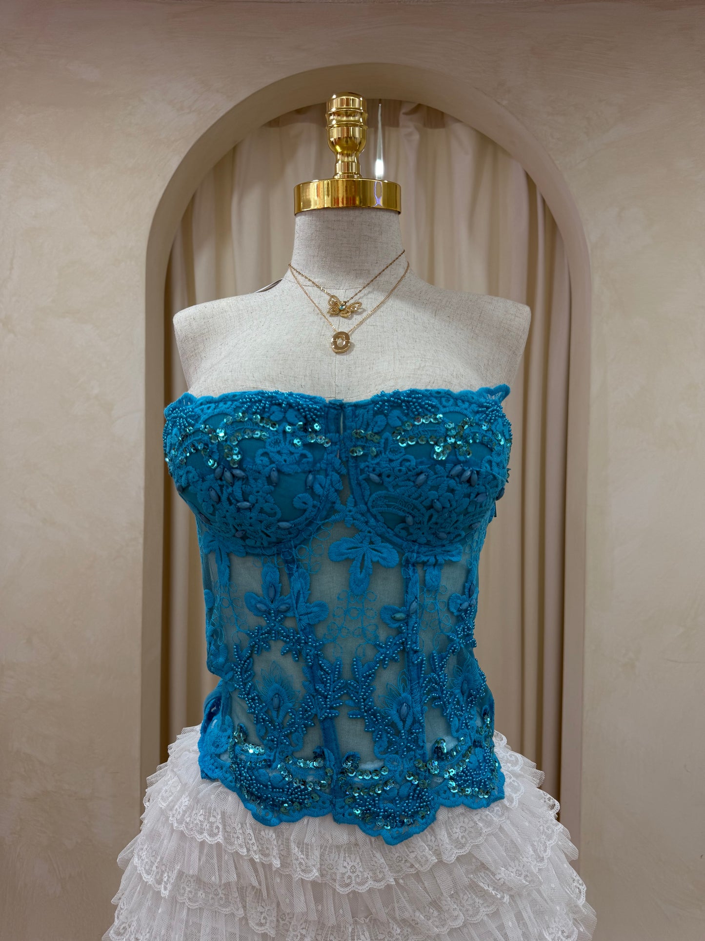 Aqua corset
